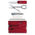 SwissCard Classic Victorinox kolor czerwony