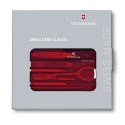 SwissCard Classic Victorinox kolor czerwony