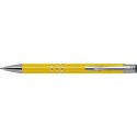 Długopis metalowy LAS PALMAS kolor żółty
