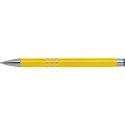 Długopis metalowy LAS PALMAS kolor żółty