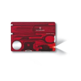 SwissCard Lite Victorinox kolor czerwony