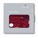 SwissCard Lite Victorinox kolor czerwony