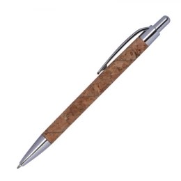 Długopis korkowy KINGSWOOD kolor brązowy