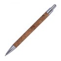 Długopis korkowy KINGSWOOD kolor brązowy