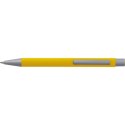 Długopis metalowy ABU DHABI kolor żółty