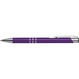 Długopis metalowy LAS PALMAS kolor fioletowy