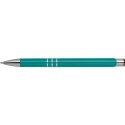 Długopis metalowy LAS PALMAS kolor turkusowy