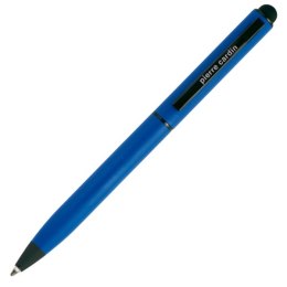 Długopis metalowy touch pen, soft touch CELEBRATION Pierre Cardin kolor niebieski