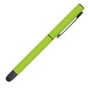 Pióro kulkowe touch pen, soft touch CELEBRATION Pierre Cardin kolor jasnozielony