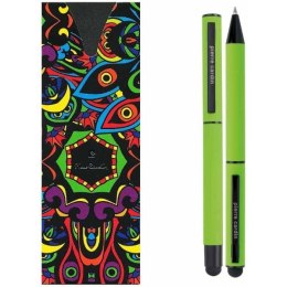 Zestaw piśmienny długopis i pióro kulkowe CELEBRATION Pierre Cardin kolor jasnozielony