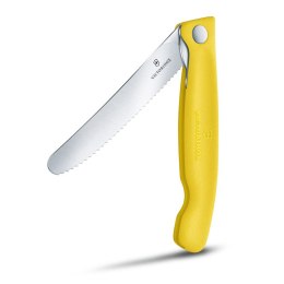 Składany nóż Swiss Classic Victorinox kolor żółty