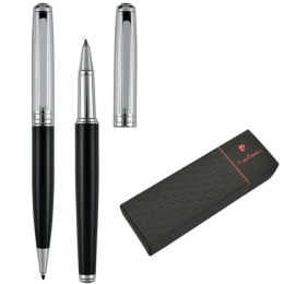 Zestaw piśmienny długopis i pióro kulkowe DIDIER Pierre Cardin kolor czarny