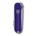 Scyzoryk Classic SD transparentny Victorinox kolor fioletowy