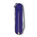 Scyzoryk Classic SD transparentny Victorinox kolor fioletowy