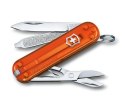 Scyzoryk Classic SD transparentny Victorinox kolor pomarańczowy