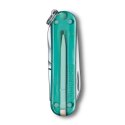 Scyzoryk Classic SD transparentny Victorinox kolor turkusowy