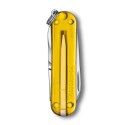 Scyzoryk Classic SD transparentny Victorinox kolor żółty