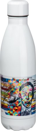 Butelka do sublimacji stalowa SANTIEGO 750 ml kolor biały