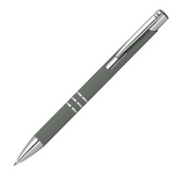 Długopis metalowy półżelowy DUNMORE kolor ciemnoszary