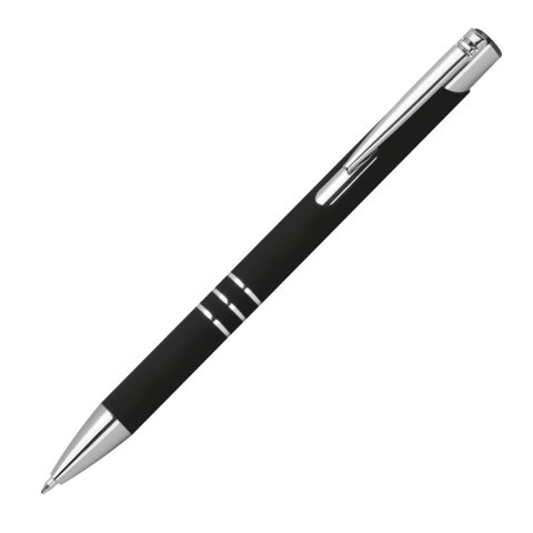 Długopis metalowy półżelowy DUNMORE kolor czarny