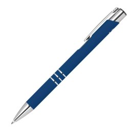 Długopis metalowy półżelowy DUNMORE kolor niebieski