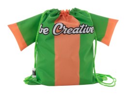 CreaDraw T Kids RPET personalizowany worek ze sznurkami dla dzieci