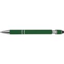Długopis aluminiowy touch pen kolor Ciemnozielony
