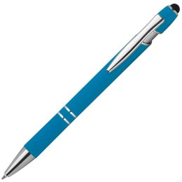 Długopis aluminiowy touch pen kolor Jasnoniebieski