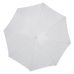 Parasol automatyczny z drewnianą rączką 105 cm kolor Biały