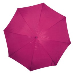 Parasol automatyczny z drewnianą rączką 105 cm kolor Różowy