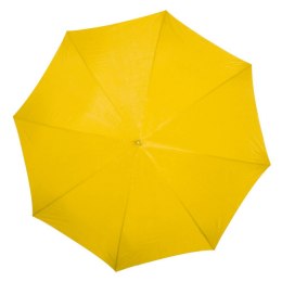 Parasol automatyczny z drewnianą rączką 105 cm kolor Żółty