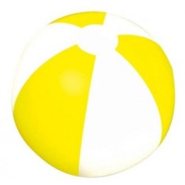 Piłka plażowa z PVC 40 cm kolor Żółty