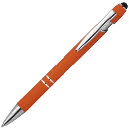 Długopis aluminiowy touch pen kolor Pomarańczowy