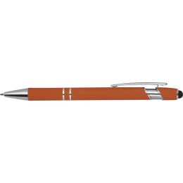 Długopis aluminiowy touch pen kolor Pomarańczowy