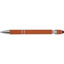 Długopis aluminiowy touch pen kolor Pomarańczowy