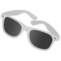 Plastikowe okulary przeciwsłoneczne 400 UV kolor Biały