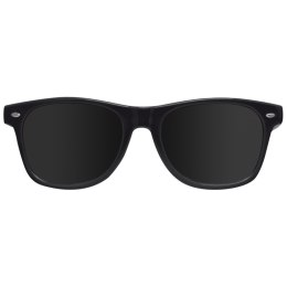 Plastikowe okulary przeciwsłoneczne 400 UV kolor Czarny