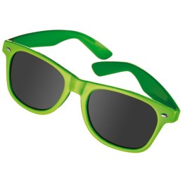 Plastikowe okulary przeciwsłoneczne 400 UV kolor Jasnozielony