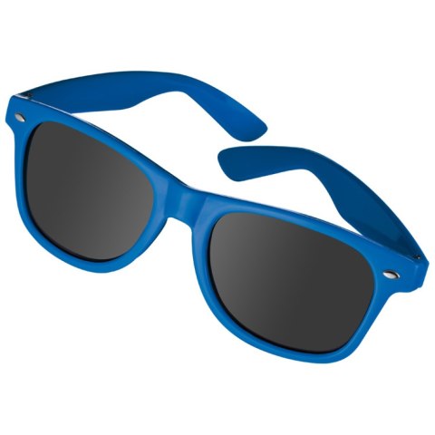 Plastikowe okulary przeciwsłoneczne 400 UV kolor Niebieski