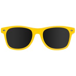 Plastikowe okulary przeciwsłoneczne 400 UV kolor Żółty