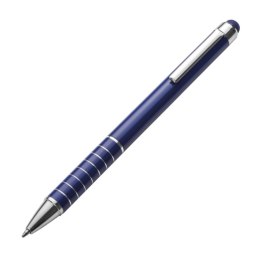 Długopis metalowy do ekranów dotykowych kolor Niebieski