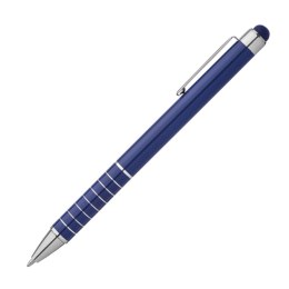 Długopis metalowy do ekranów dotykowych kolor Niebieski