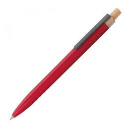 Długopis z aluminium z recyklingu kolor Czerwony