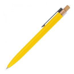 Długopis z aluminium z recyklingu kolor Żółty