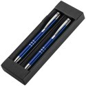Zestaw piśmienniczy ołówek i długopis kolor Niebieski