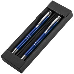 Zestaw piśmienniczy ołówek i długopis kolor Niebieski