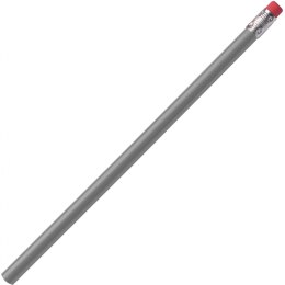 Ołówek z gumką kolor Szary