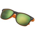 Plastikowe okulary przeciwsłoneczne UV400 kolor Pomarańczowy