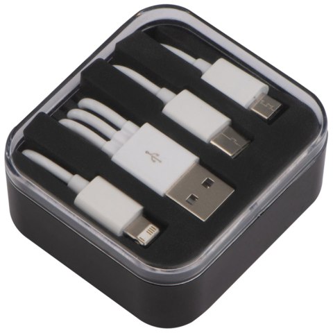 Kabel USB 3w1 kolor Czarny