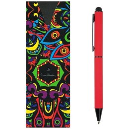 Długopis metalowy touch pen, soft touch CELEBRATION Pierre Cardin kolor Czerwony